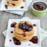 Barely Banana Protein Pancakes