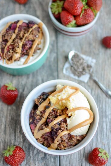 Healthy Fruit Crisp 1