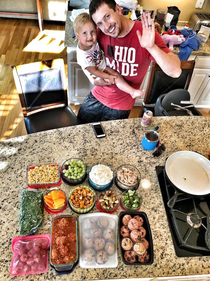 Living with Diabetes: What You Should Know 5 dad and toddler with food prep