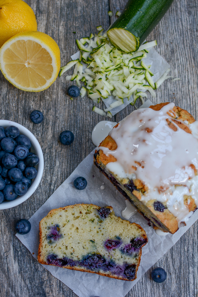 lemon blueberry zucchini bread