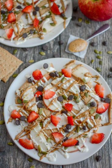 Apple Graham Snack Nachos 3
