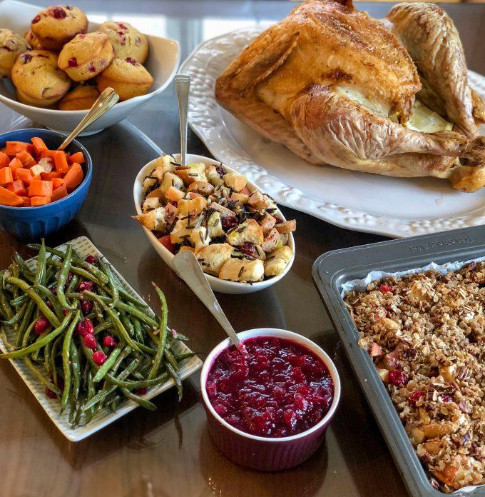 Sweet Potato Apple Cranberry Crumble 11 Thanksgiving dinner