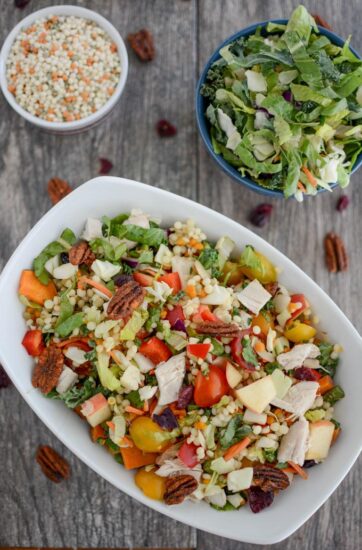 Crunchy Kale Salad with Chicken 1