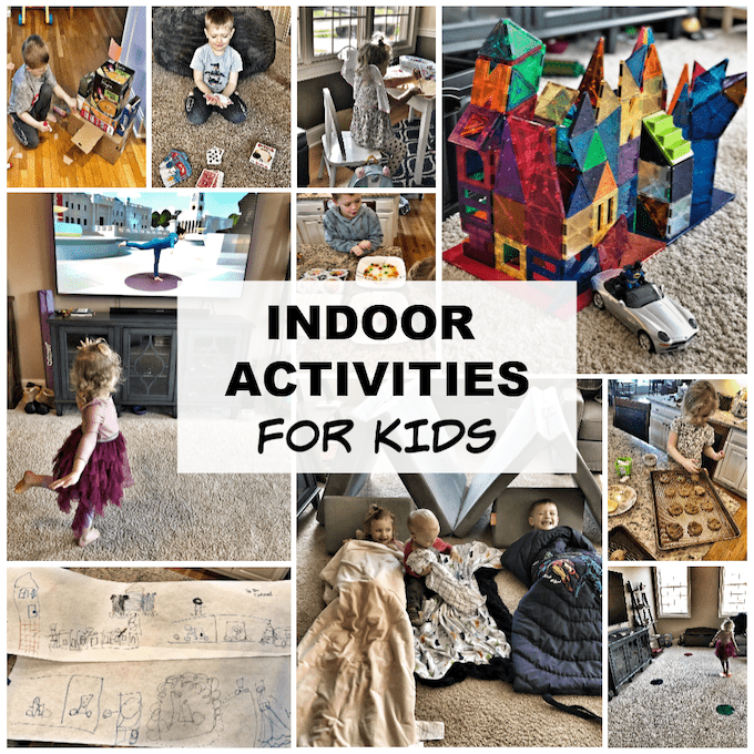 Indoor Activities for Kids 1 Indoor Activities for Kids from preschool to elementary school