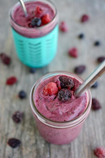 berry tofu smoothie 3