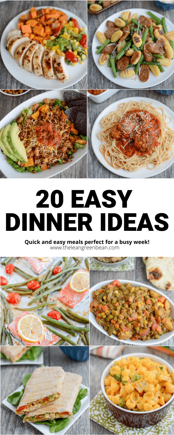 Are you looking for easy dinner ideas for those nights you don't feel like cooking? Here's a round-up on super simple meals that you can make without much time, effort or brainpower.&nbsp;