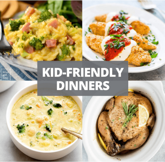kid friendly meals