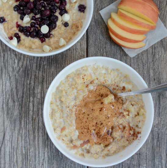 egg white oatmeal 1