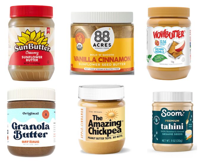 nut butter alternatives spreads