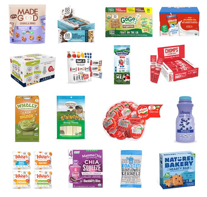 healthy individually packaged snacks for school