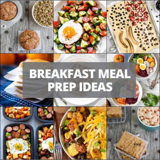 breakfast meal prep ideas