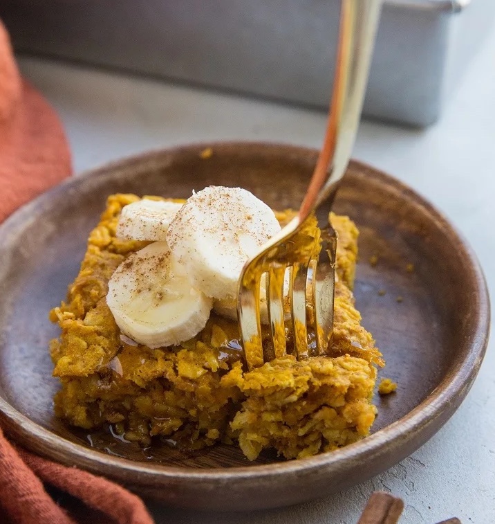 pumpkin baked oatmeal