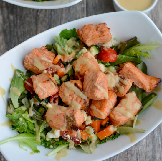 air fryer salmon bites 2