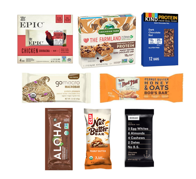 healthy high protein snacks - protein bars
