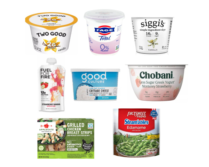 protein rich snacks - dairy 