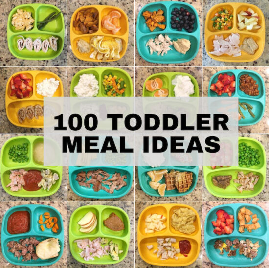 100 TODDLER MEAL IDEAS