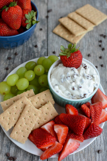 cream cheese fruit dip 3
