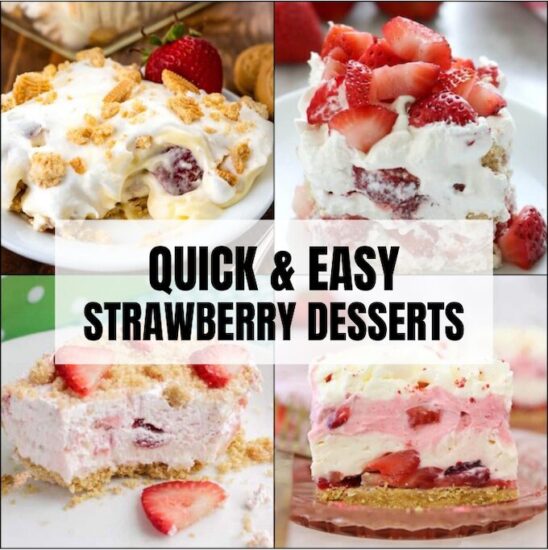 strawberry desserts 1 1