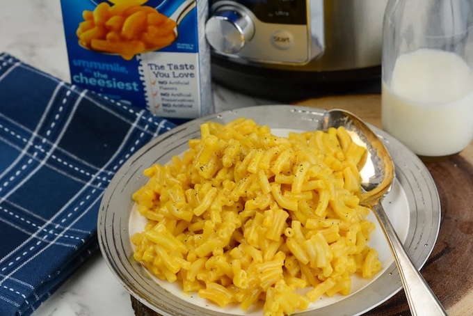 boxed mac and cheese in the instant pot