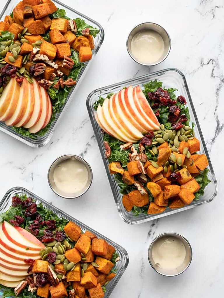 fall kale and sweet potato salad - Best Fall Salad Recipe
