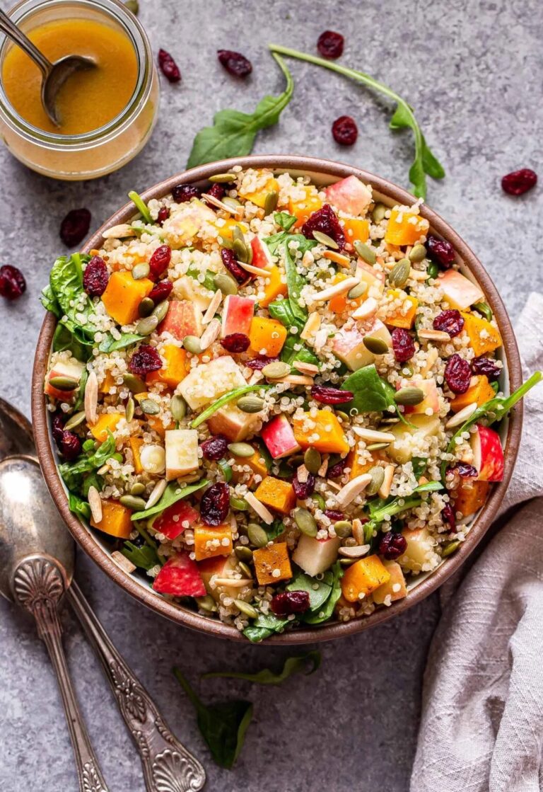 harvest quinoa salad