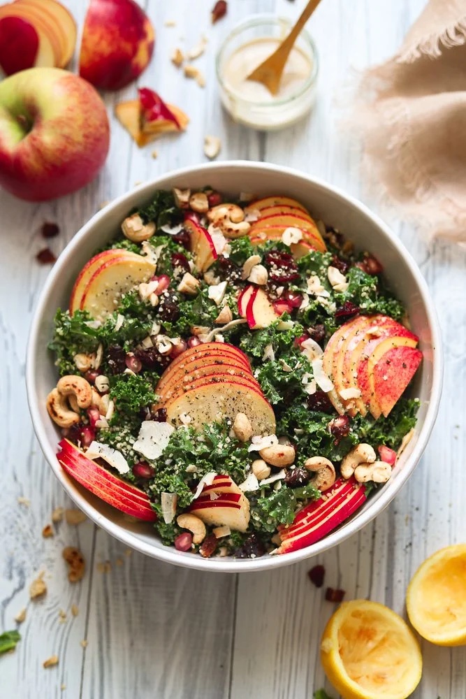 harvest kale caesar salad - Best Fall Salad Recipe