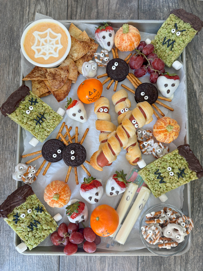 easy halloween snack ideas for a snack tray