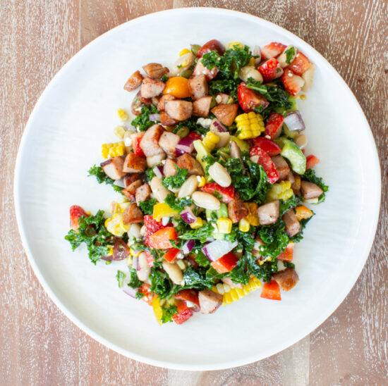 Kale and White Bean Salad The Diet Plan 2 copy