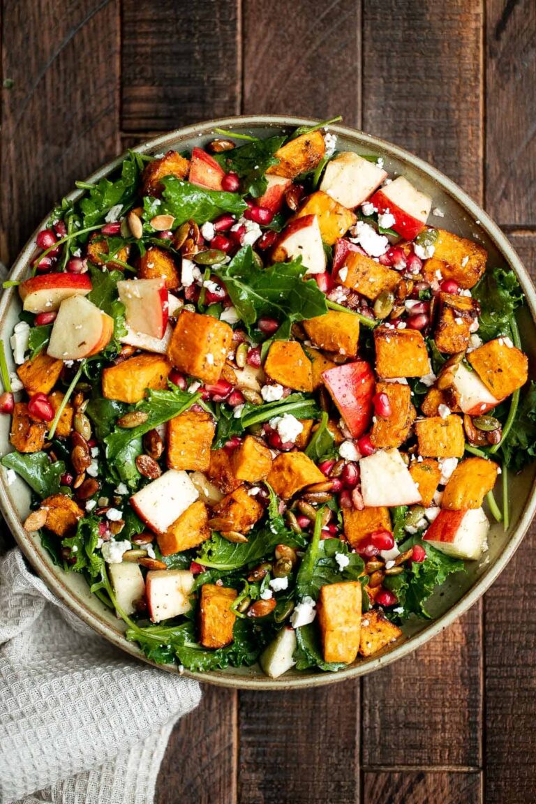 fall harvest salad vegetarian - Best Fall Salad Recipe
