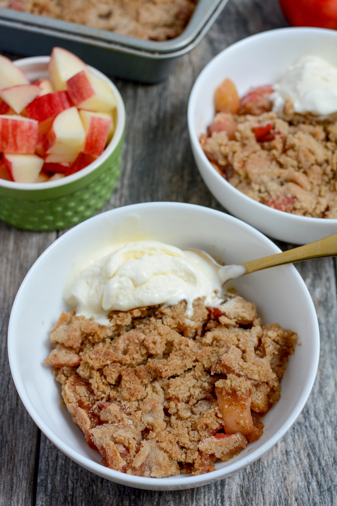 no oats apple crisp
