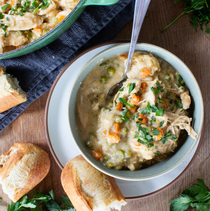 one pot chicken and dumplings