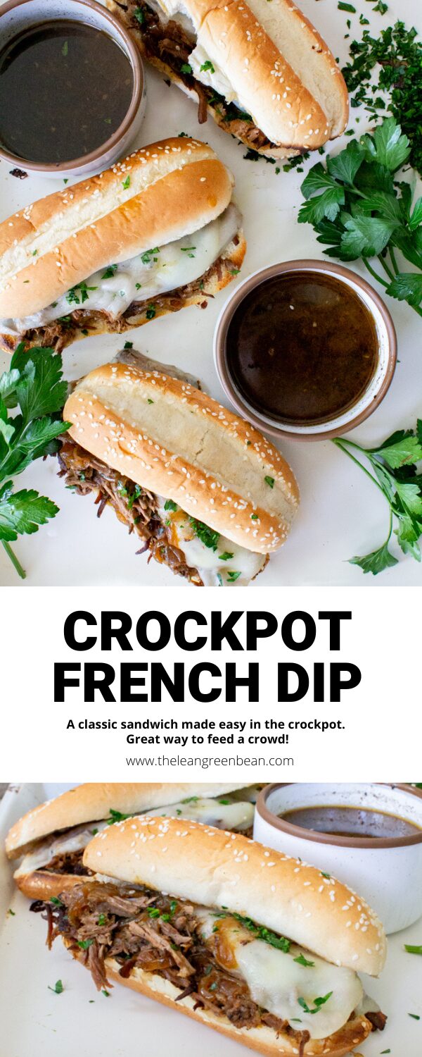 Discover the ultimate Crockpot French Dip recipe! Tender beef, flavorful au jus, and simple ingredients for a cozy dinner!