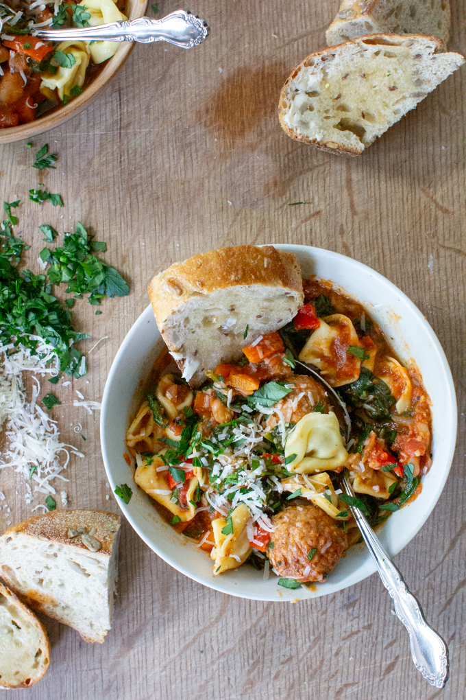 slow cooker meatball soup recipe
