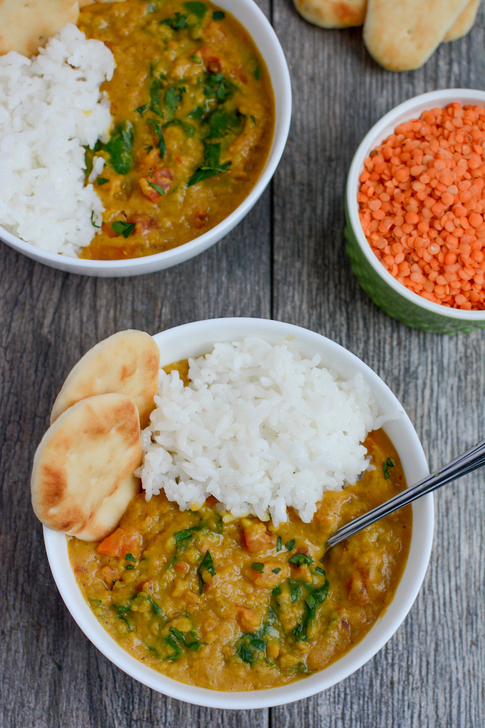 red lentil dal recipe