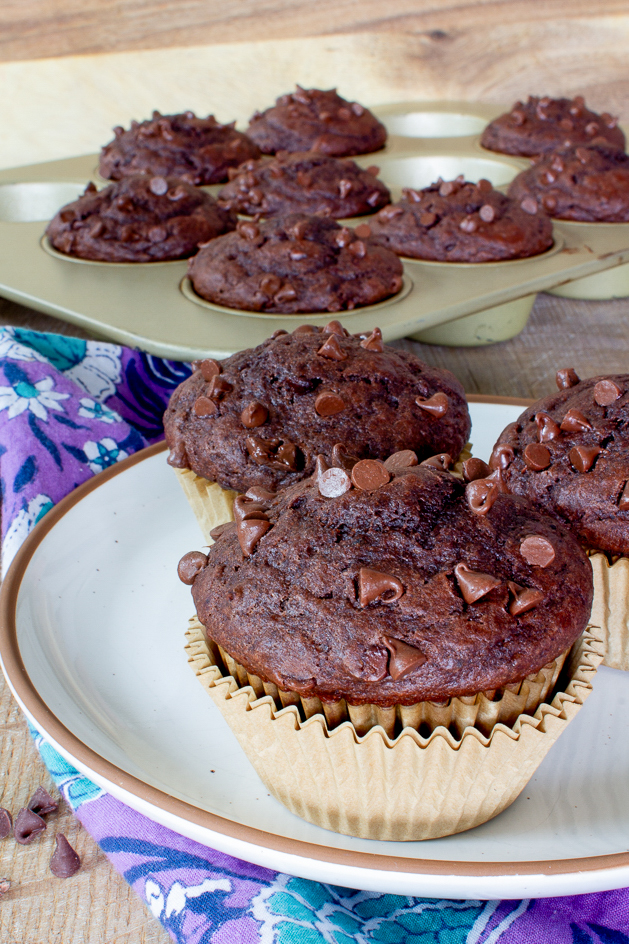 healthy chocolate muffin recipe