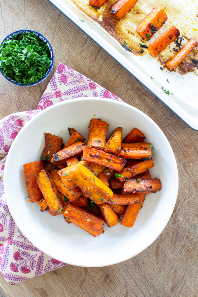 maple glazed carrots healthy