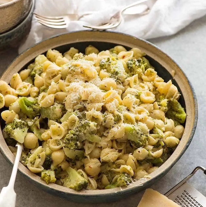 really quick broccoli pasta