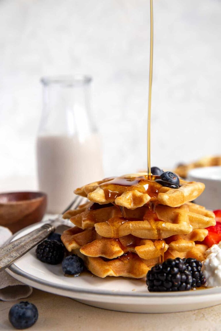 cottage cheese waffles