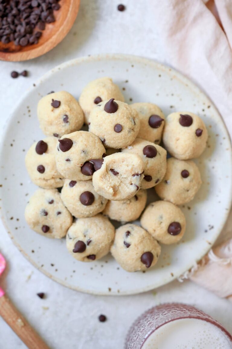 cottage cheese cookie dough bites