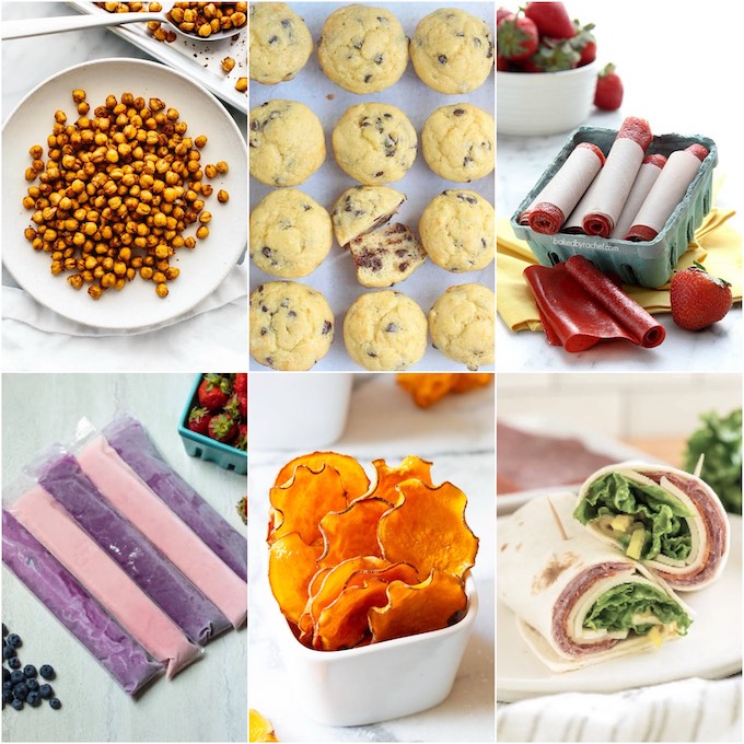 healthy homemade road trip snacks