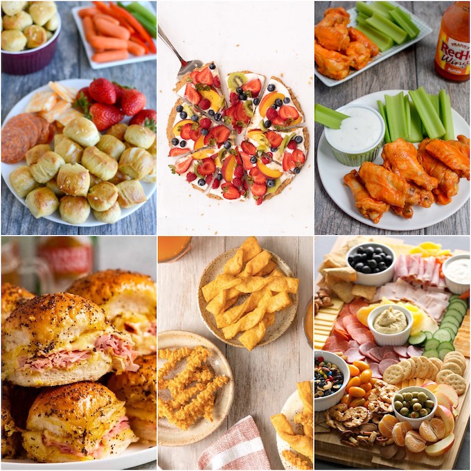 homemade snacks for parties and holidays