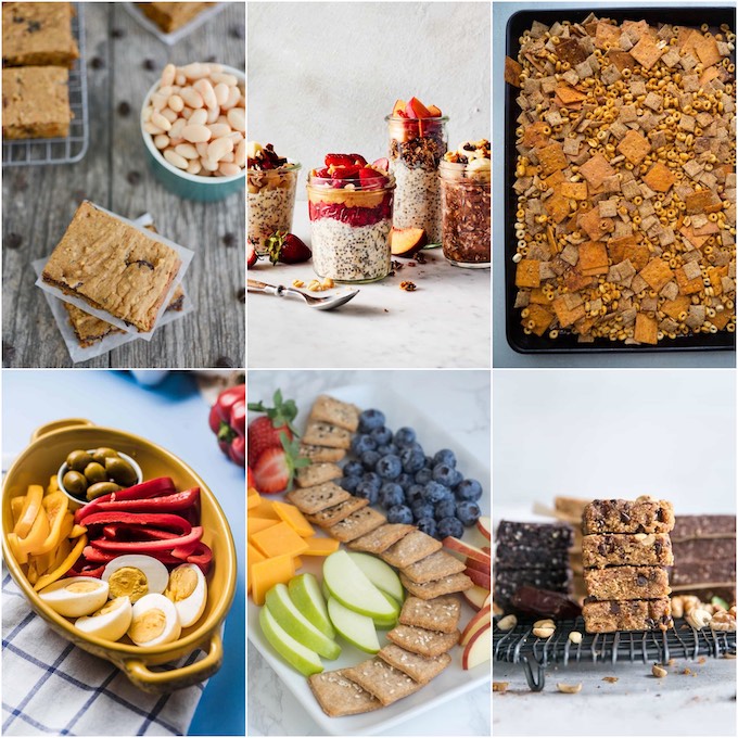 make ahead snacks for busy weeks