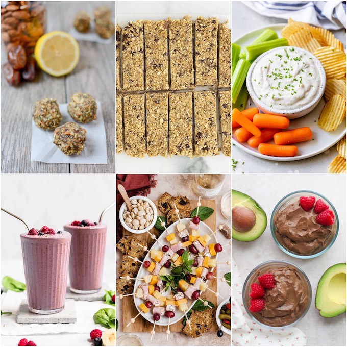 no bake homemade snacks