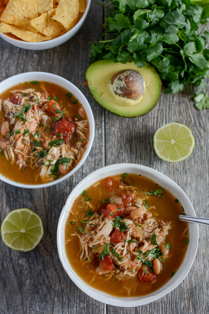 healthy white chicken chili