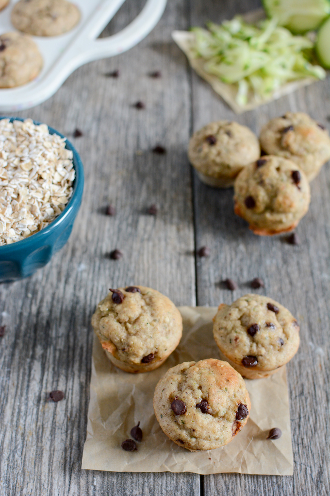 Greek yogurt oatmeal muffins