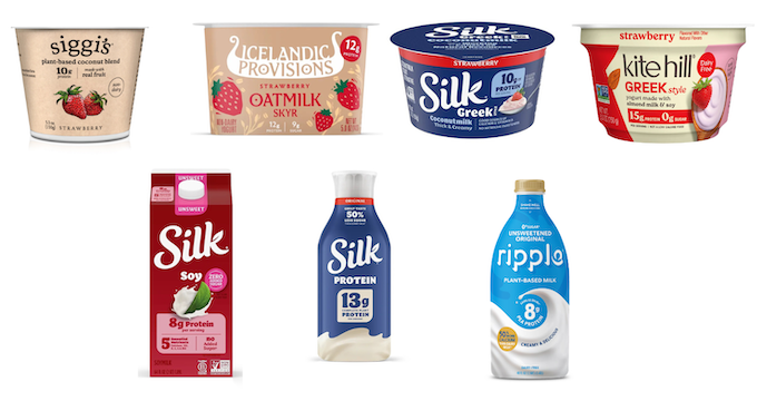 high protein vegan dairy snacks