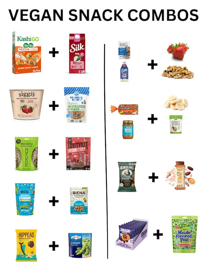 high protein vegan snack ideas