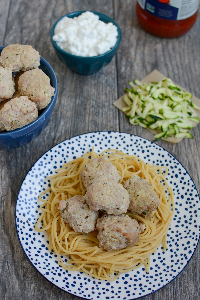 High Protein Turkey Meatballs 7 high protein turkey meatballs with cottage cheese